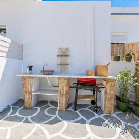 דירה Bright With Garden In Archangelos, 45 M², 2 Pers. *